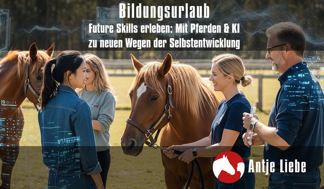 Bildungsurlaub Future Skills – pferdegestützter Workshop